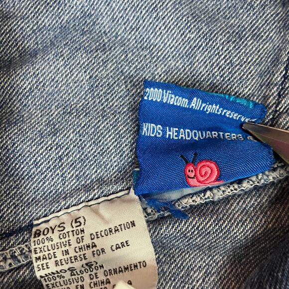 Vintage 2000 Blues Clues Denim Character Overalls - Picture 7 of 8